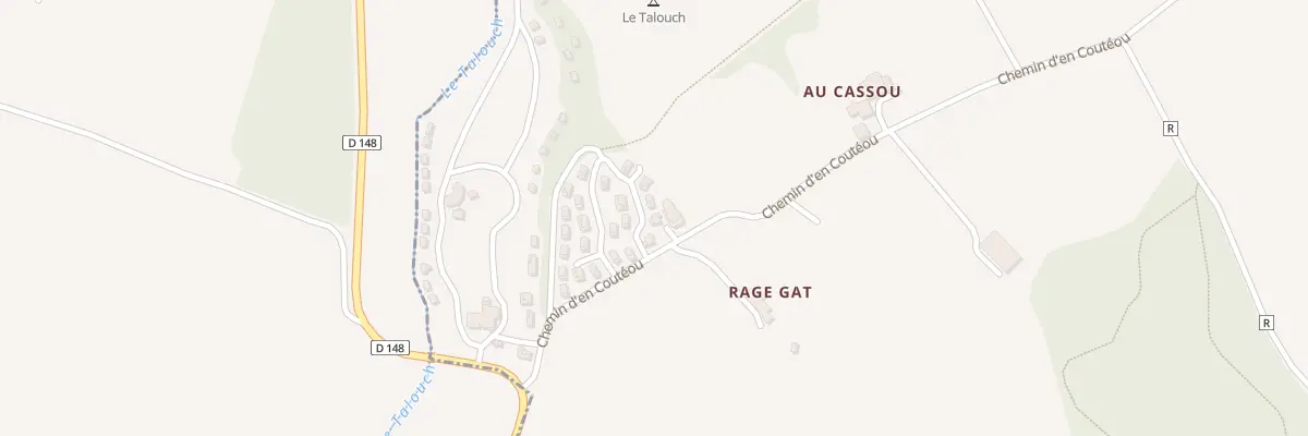 Plan du 5294 Au Cassou à Roquelaure
