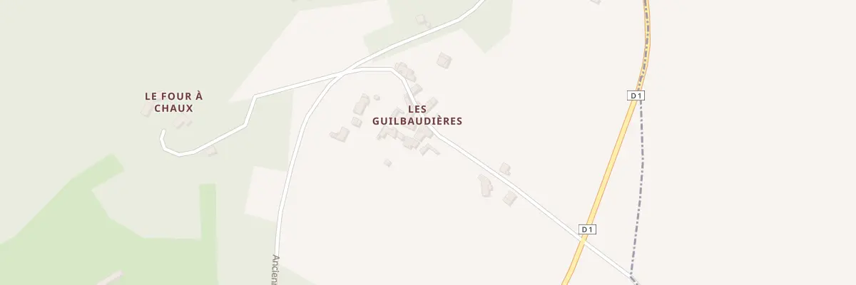 Plan du 11 Les Guilbaudières à La Chapelle-Moulière