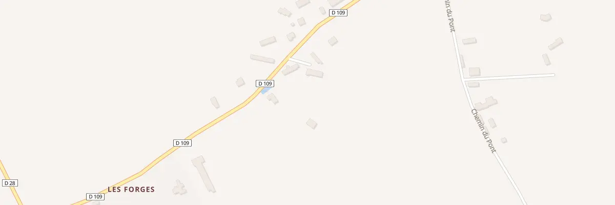 Plan du 374 Rte des Forges à Bolleville
