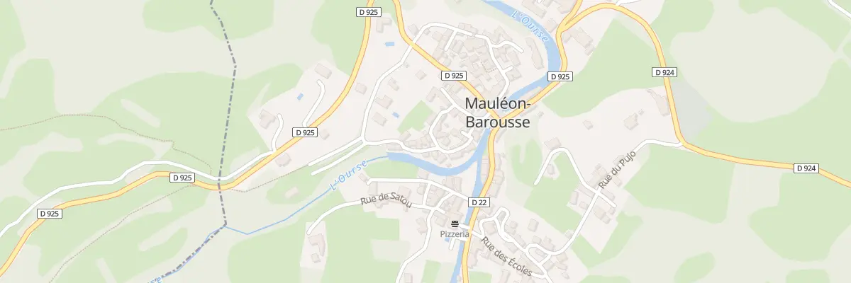 Plan du 5159 Le Village à Mauléon-Barousse