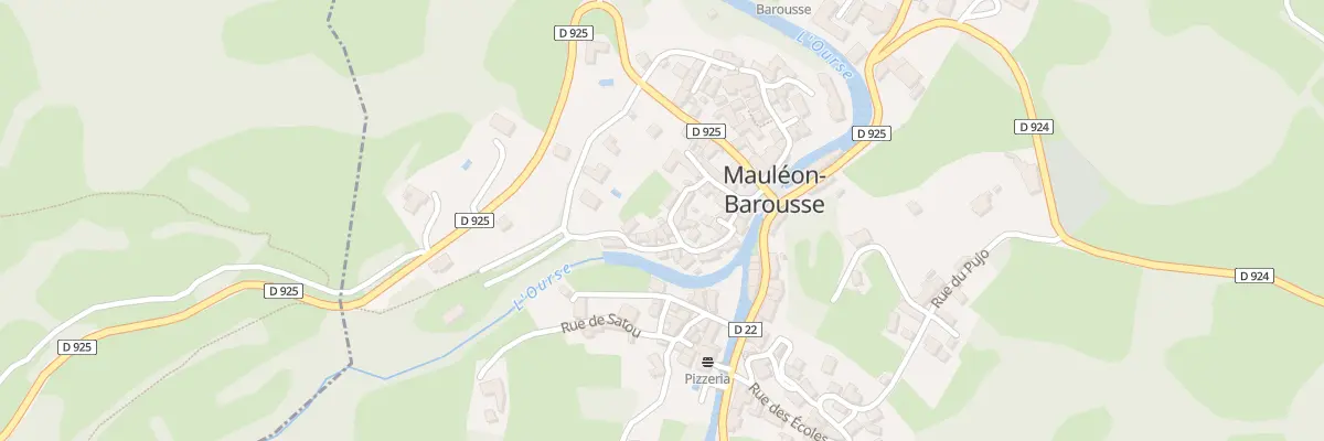 Plan du 87 Rue de Sourtaou à Mauléon-Barousse