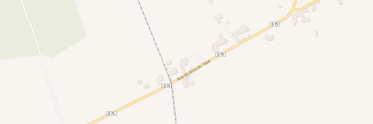 Plan du 69 Rue du Bout du Tepe à Loudet