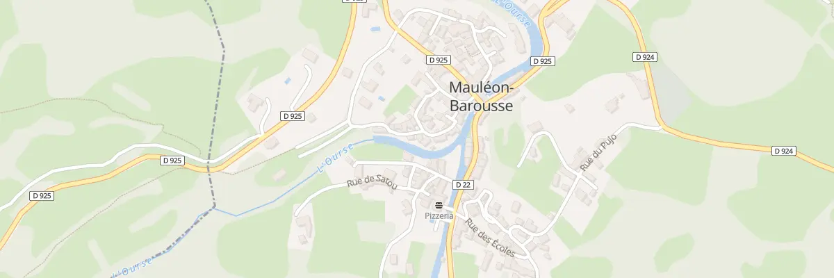 Plan du 5164 Le Village à Mauléon-Barousse