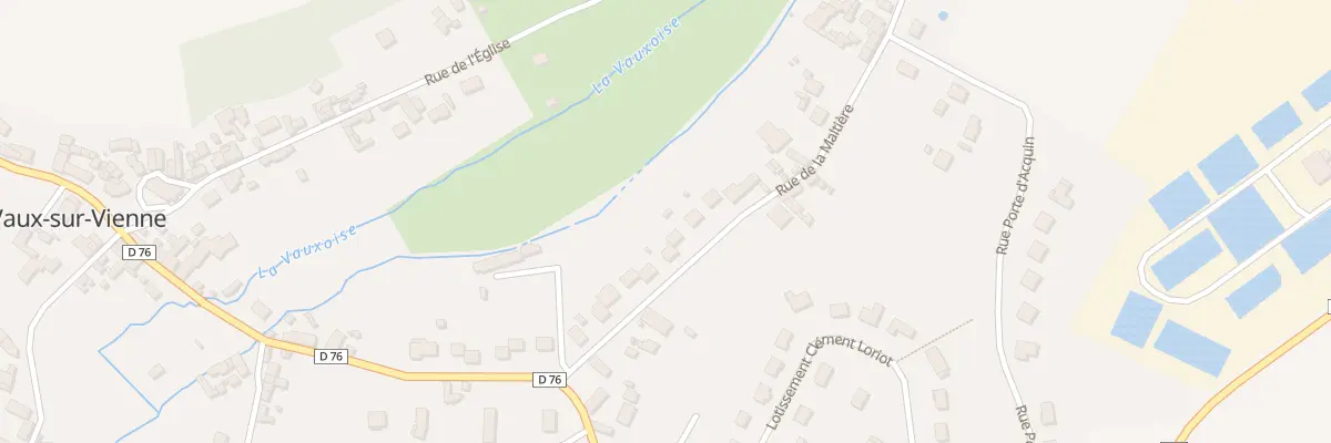 Plan du 13 Lot La Croix de Pierre à Vaux-sur-Vienne