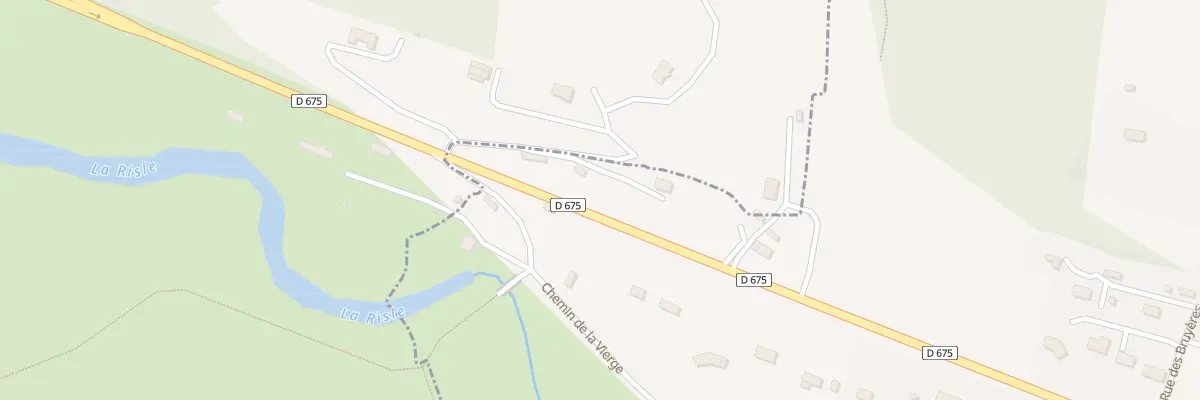 Plan du 74 Côte de Manneville à Corneville-sur-Risle