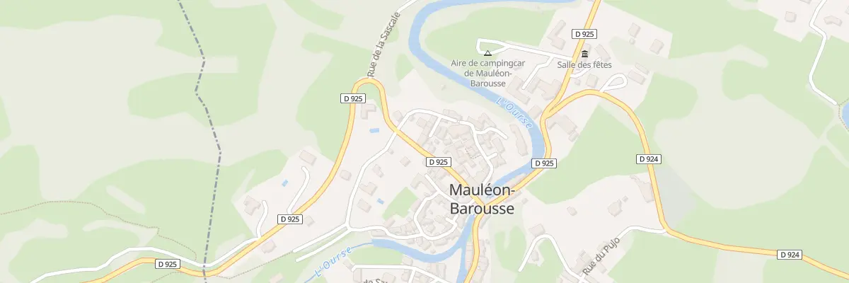 Plan du 5127 Le Village à Mauléon-Barousse