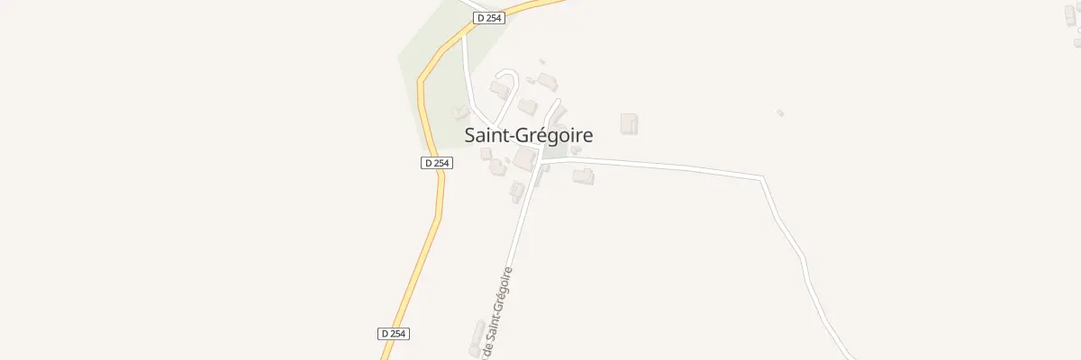 Plan du 464 Rte de Saint Gregoire à Douzains