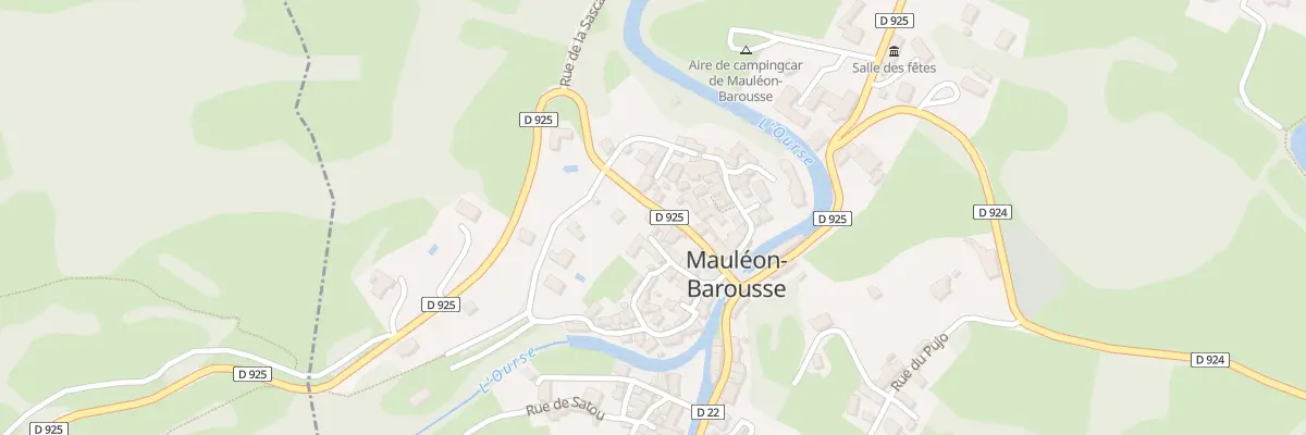 Plan du 56 Rte de Ferrere à Mauléon-Barousse