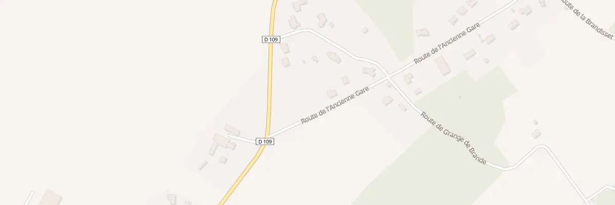 Plan du 93 Rte de l’Ancienne Gare à Mensignac