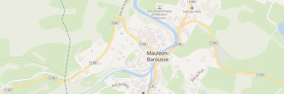 Plan du 48 Rte de Ferrere à Mauléon-Barousse