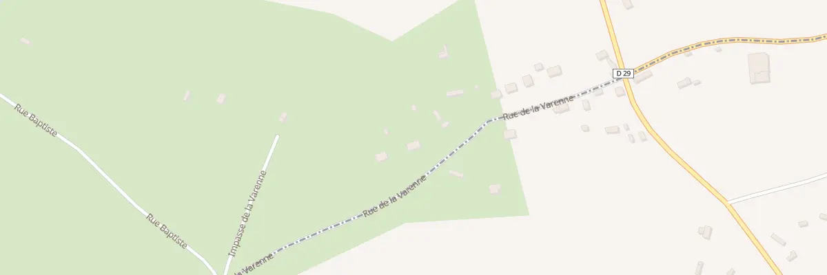 Plan du 232 Rue de la Varenne à Saint-Étienne-l’Allier
