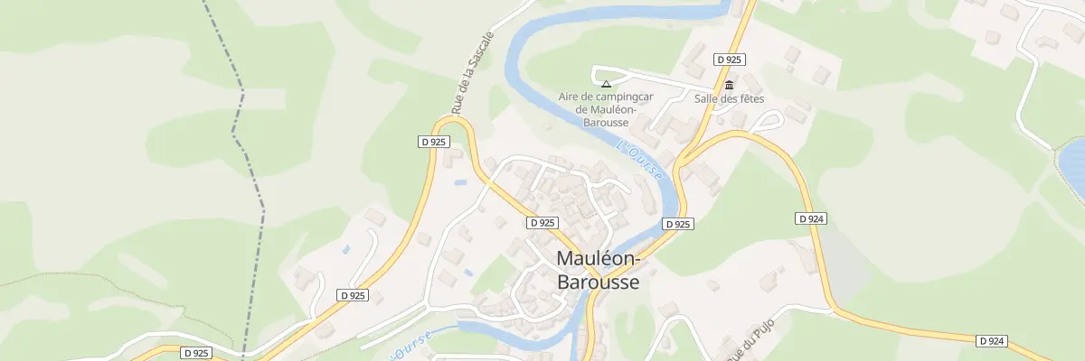 Plan du 20 Imp de l’Eglise à Mauléon-Barousse