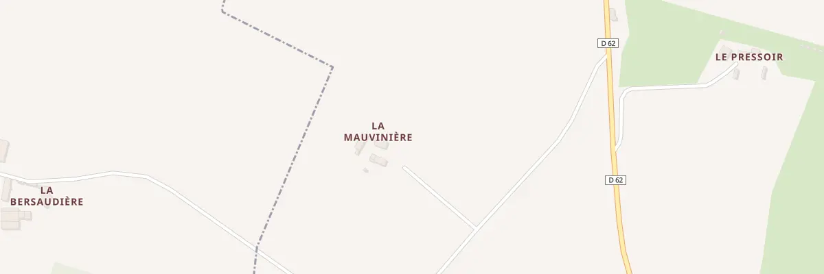 Plan du 270 La Mauviniere à Beaumont-sur-Dême