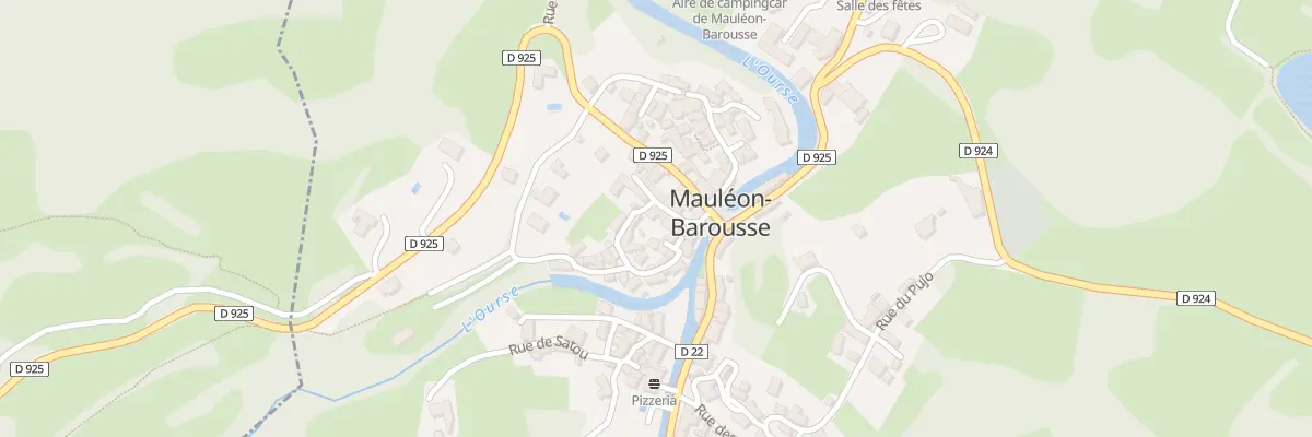 Plan du 5156 Le Village à Mauléon-Barousse