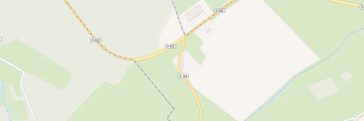 Plan du 1 Rte de l’Eglise à Betbèze