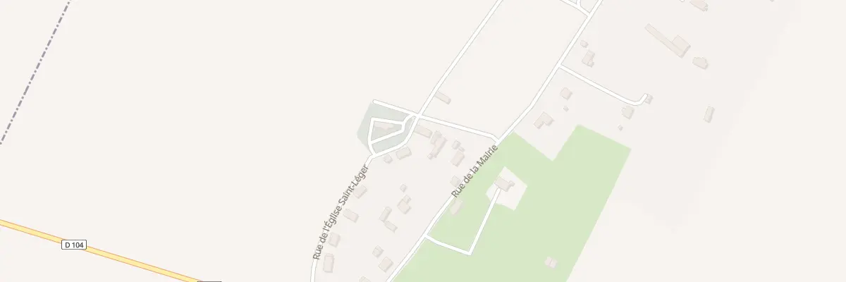 Plan du 73 Rue de L’Eglise Saint Leger à Terres-de-Caux