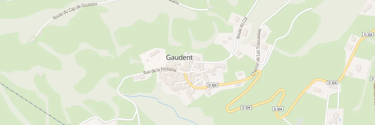 Plan du 5010 Le Village à Gaudent