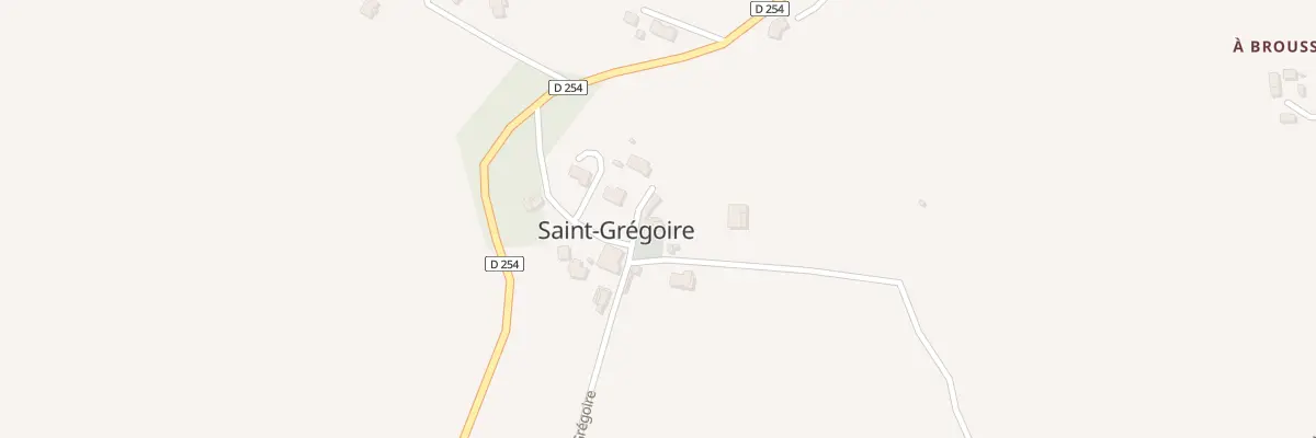 Plan du 524 Rte de Saint Gregoire à Douzains