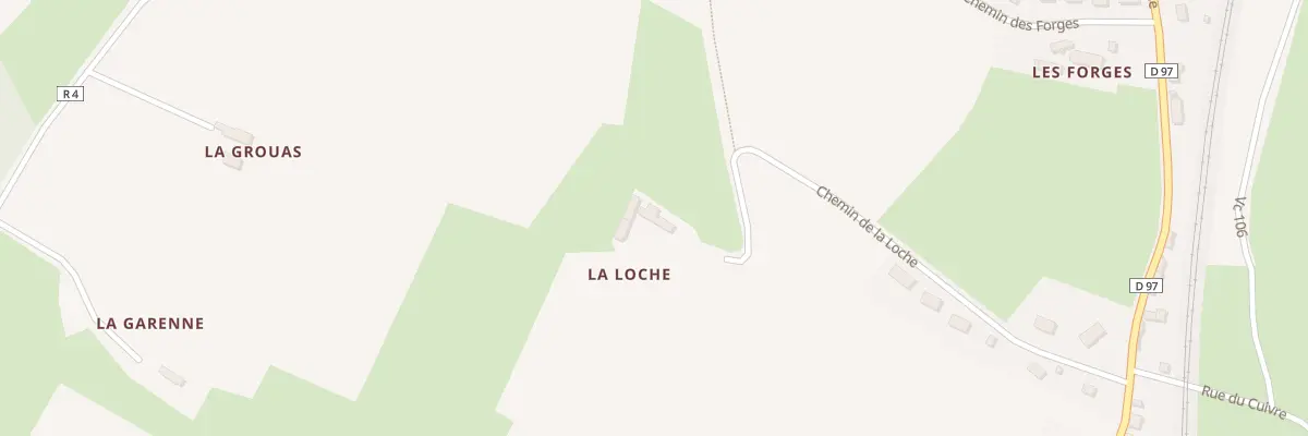 Plan du 5171 La Loche à Boëssé-le-Sec
