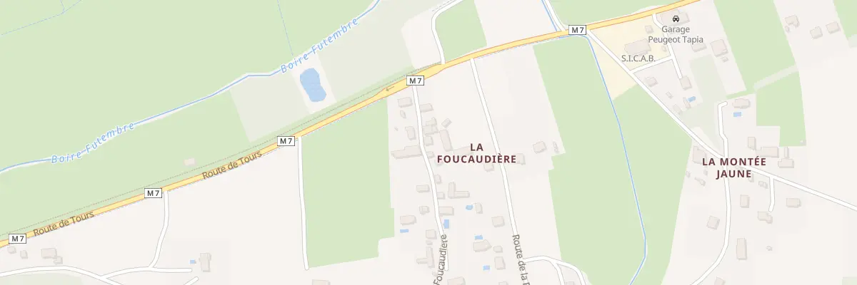Plan du 5 Che de la Foucaudière à Savonnières