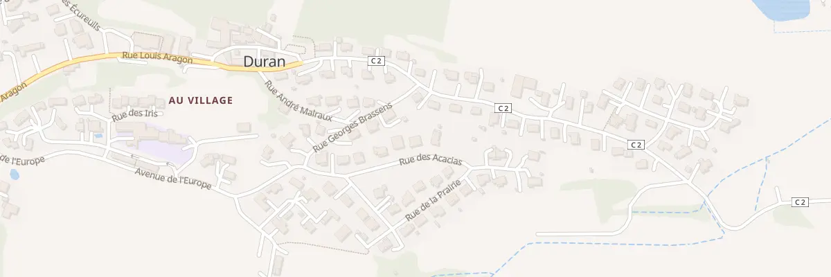 Plan du 9 Rue des Acacias à Duran