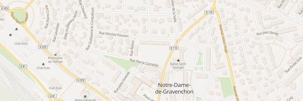 Plan du 12 Rue Nicolas Poussin à Port-Jérôme-sur-Seine