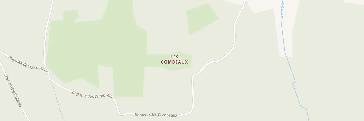 Plan du 1 Imp des Combeaux à Jaure