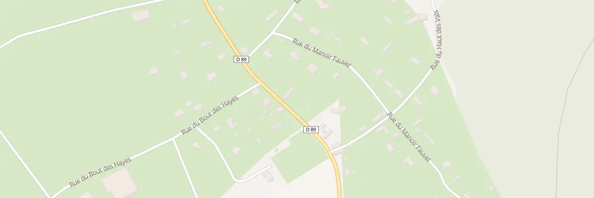Plan du 1690 Rte de Quillebeuf à Trouville-la-Haule