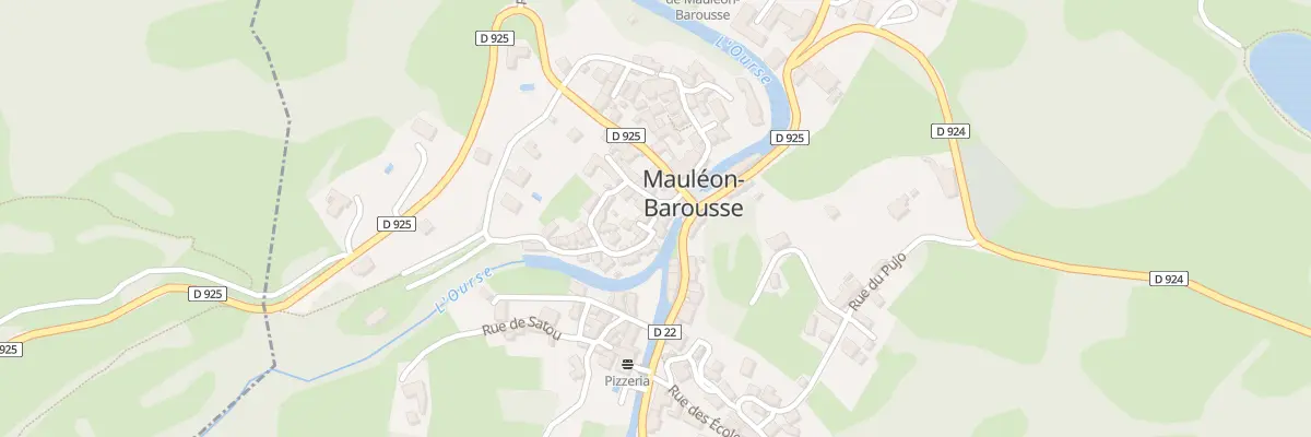 Plan du 13 Pla Palouman à Mauléon-Barousse
