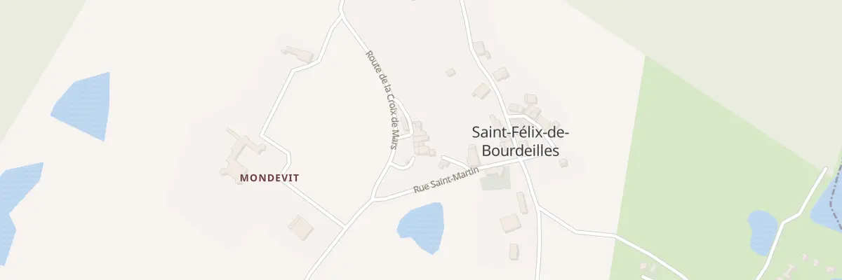 Plan du 66 Rte de la Croix de Mars à Saint-Félix-de-Bourdeilles