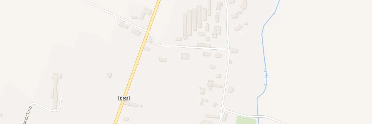 Plan du 5215 Au Village à Panassac