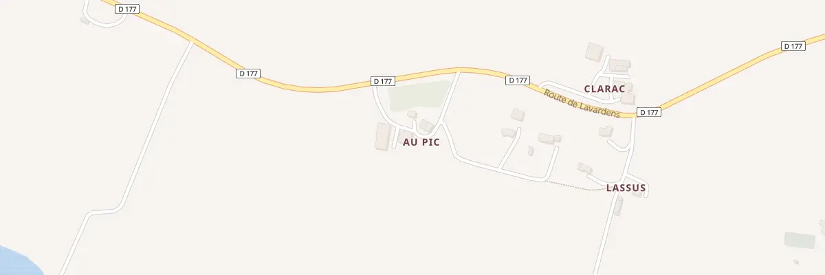 Plan du 5031 Au Pic à Roquefort