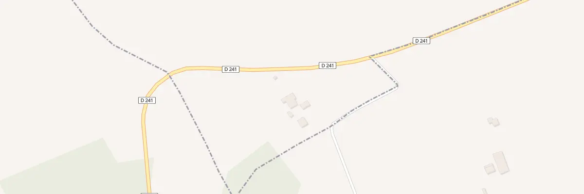 Plan du 43 Trois Croix à Saint-Maurice-de-Lestapel