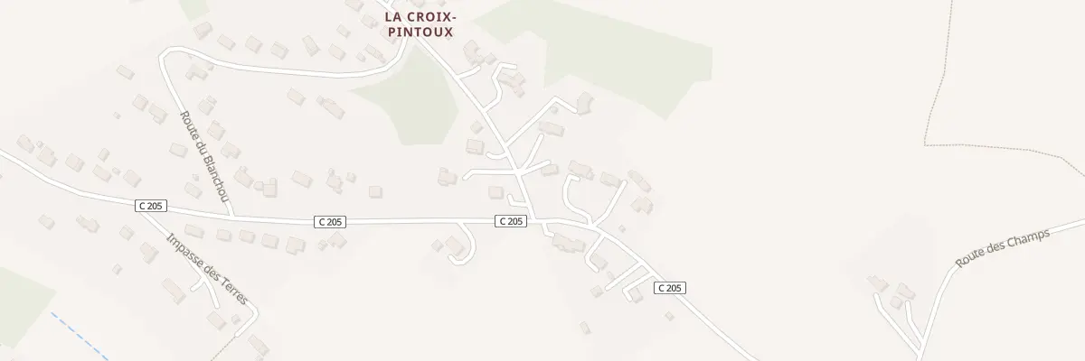 Plan du 44 Rte des Crêtes à Léguillac-de-l’Auche