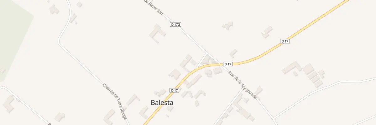 Plan du 15 Rue de Pinas à Balesta