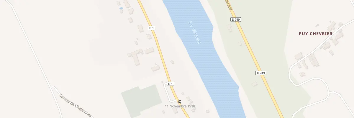 Plan du 64 Rue du Onze Novembre à Bonneuil-Matours