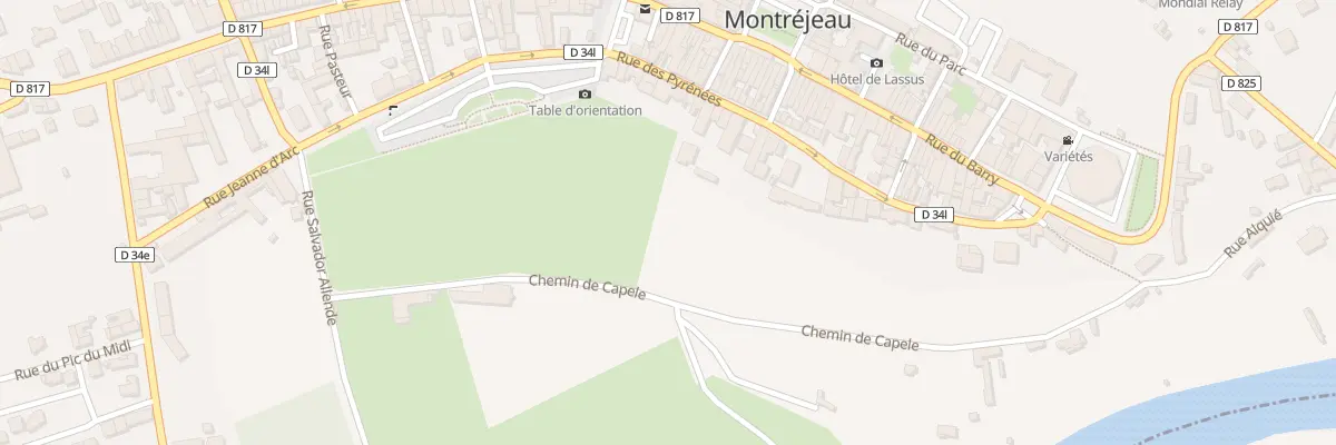 Plan du 37C Rue des Pyrénées à Montréjeau