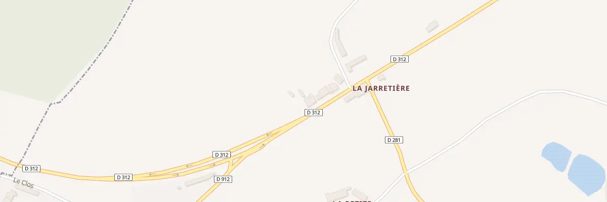 Plan du 72 La Jarretiere à Villiers-sous-Mortagne