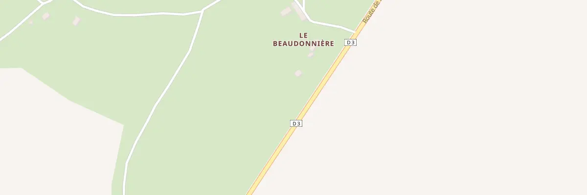 Plan du 4 La Beaudonnière à Écorcei