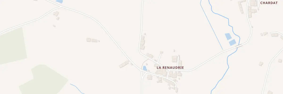 Plan du 42 La Renaudrie à Pressac