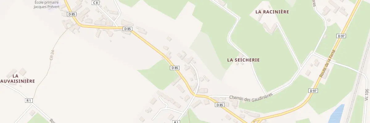 Plan du 35 Rue Principale à Boëssé-le-Sec
