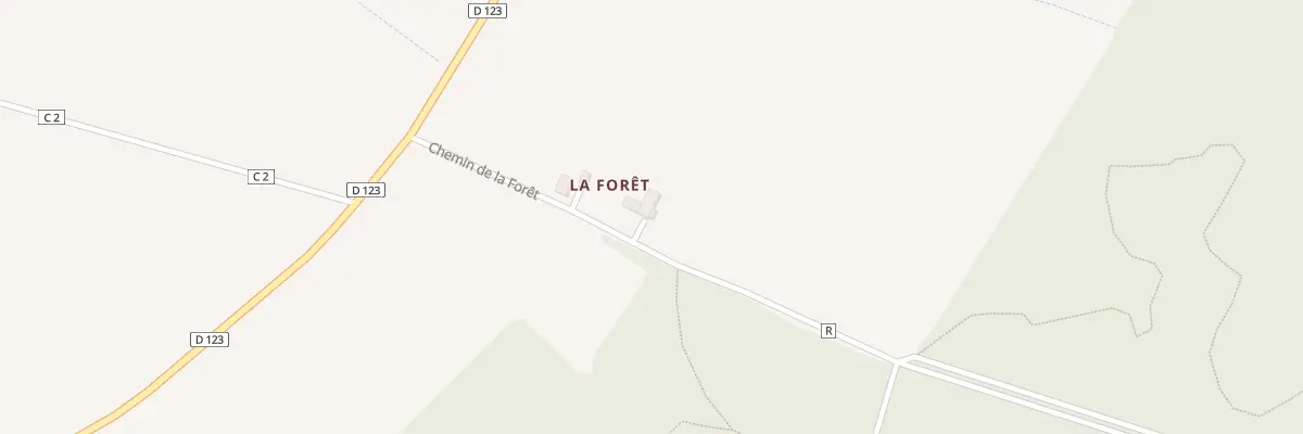 Plan du 5018 A la Foret à Réjaumont