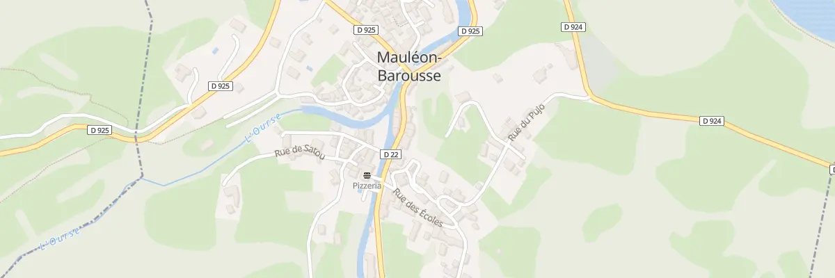 Plan du 69 Rue de la République à Mauléon-Barousse