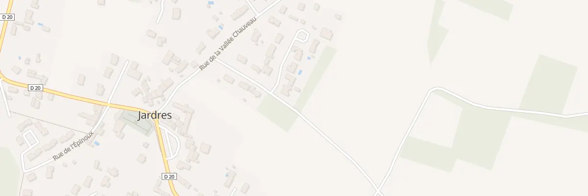 Plan du 8 Lot du Cdt Camille Mortenol à Jardres