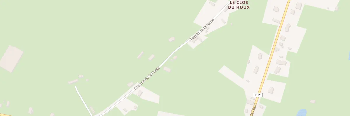 Plan du 9 Les Porcs à Bonnefoi