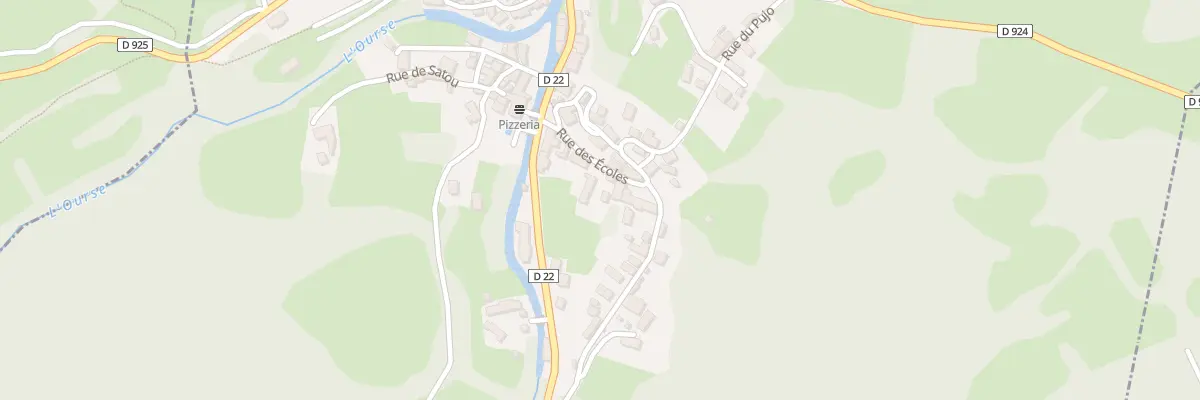Plan du 38 Rue des Écoles à Mauléon-Barousse