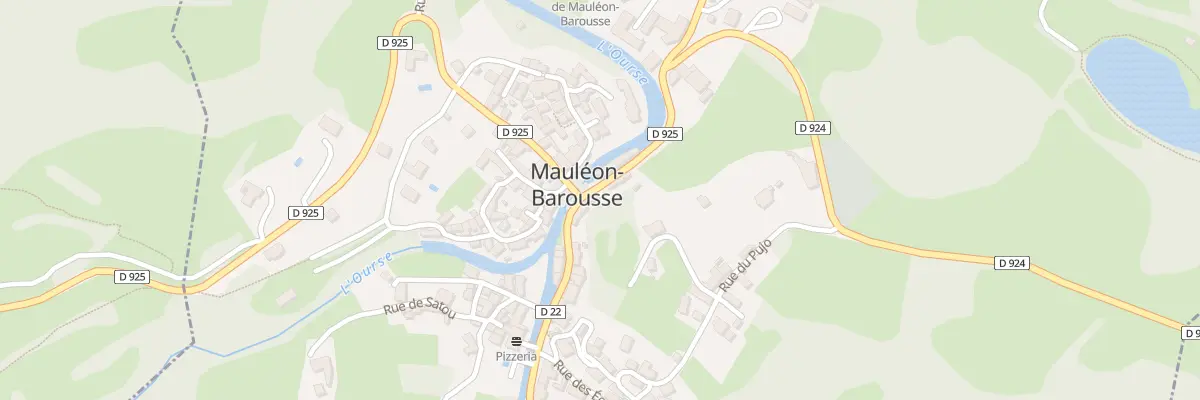 Plan du 2 Pla Palouman à Mauléon-Barousse