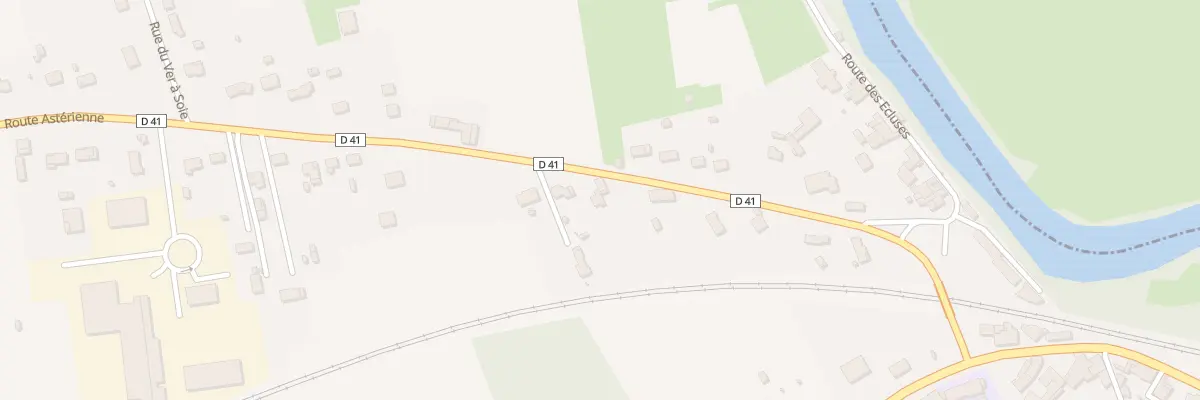 Plan du 389 Rte Astérienne à Montrem