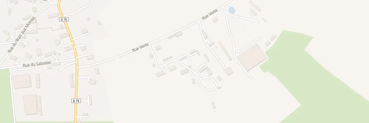 Plan du 9 Rue Verte à Riville