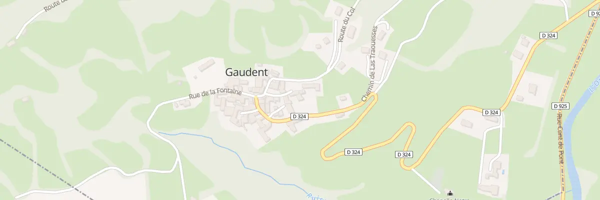 Plan du 4 Imp de l’Eglise à Gaudent